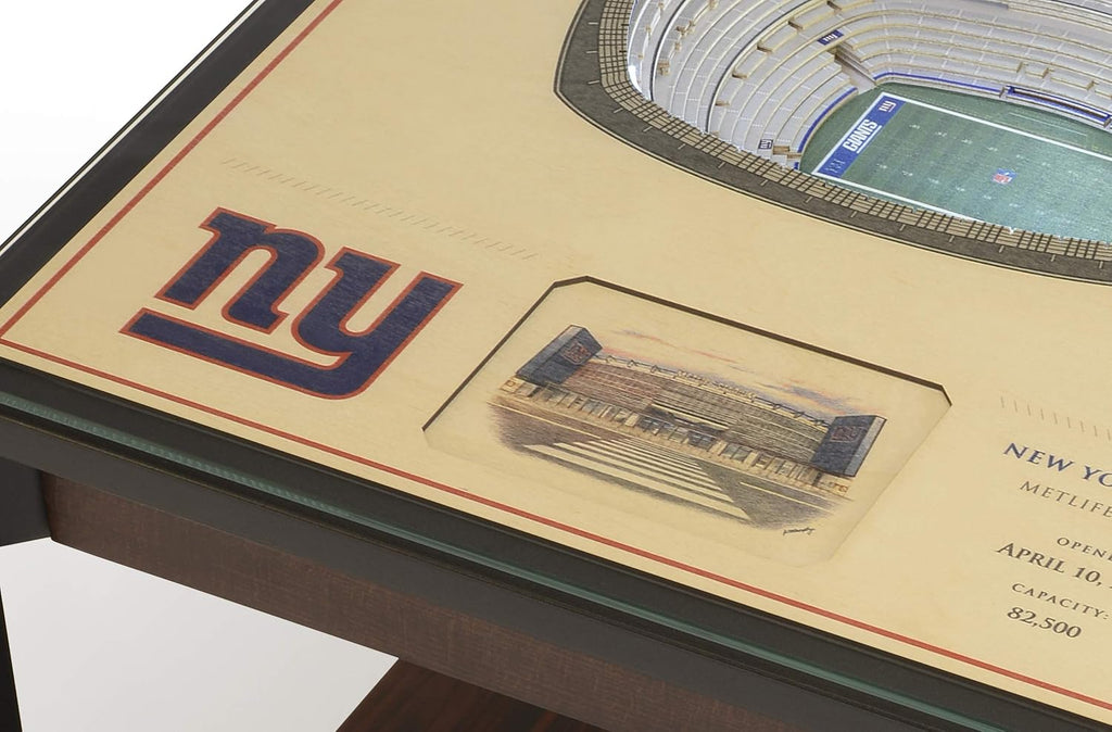 YouTheFan NFL 25-Layer StadiumViews Lighted End Table