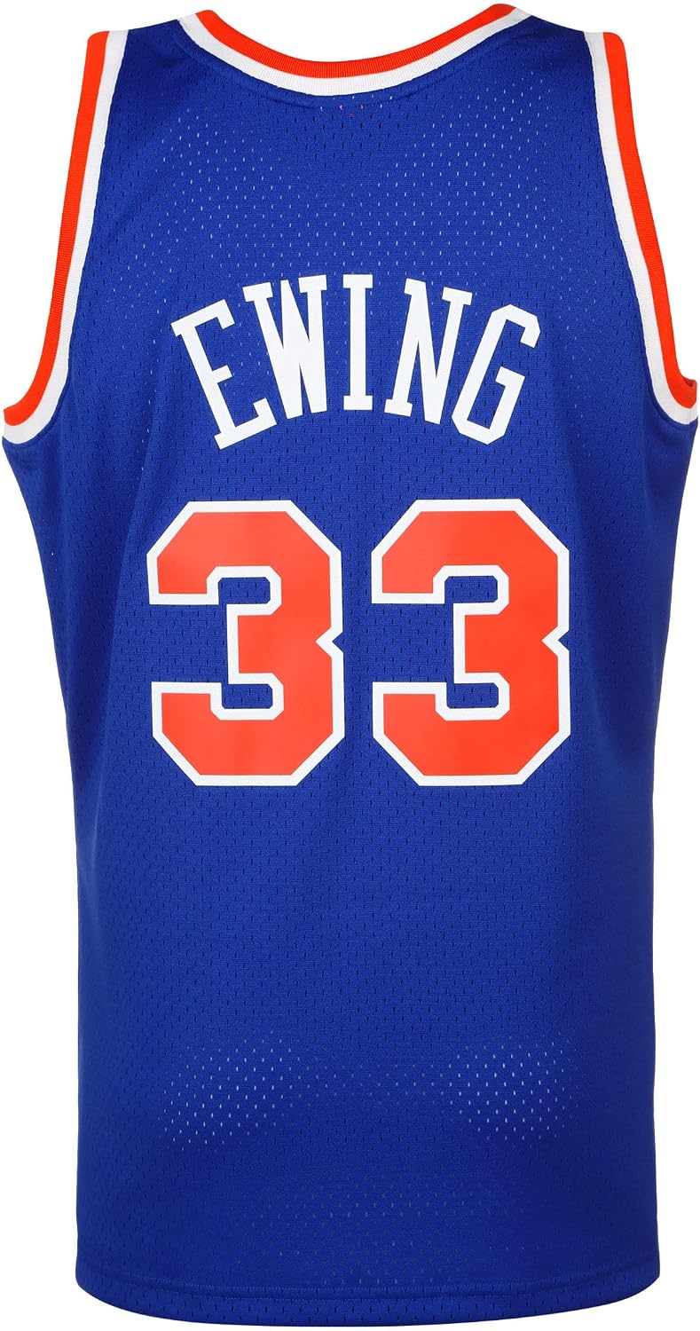 New York Knicks Patrick Ewing 1991 Road Swingman Jersey