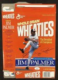 Topps Jim Palmer Signed Cereal Box Wheaties Baseball Bal Orioles Hof Jsa - Autographed Baseballs