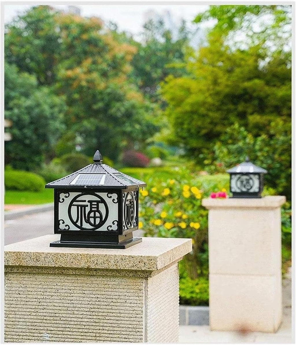 Wall Lamp LED Solar Lawn Light Garden Decoration Landscape Path Lights Waterproof Outdoor Spotlight for Yard Doorway Park (Size : Small) ()