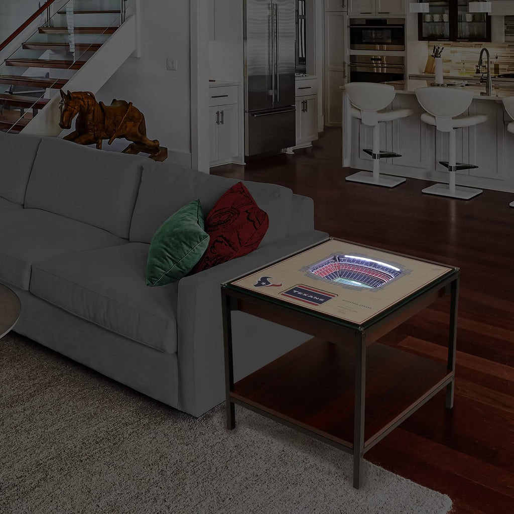 YouTheFan NFL 25-Layer StadiumViews Lighted End Table