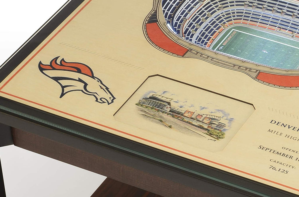 YouTheFan NFL 25-Layer StadiumViews Lighted End Table