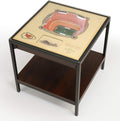 YouTheFan NFL 25-Layer StadiumViews Lighted End Table