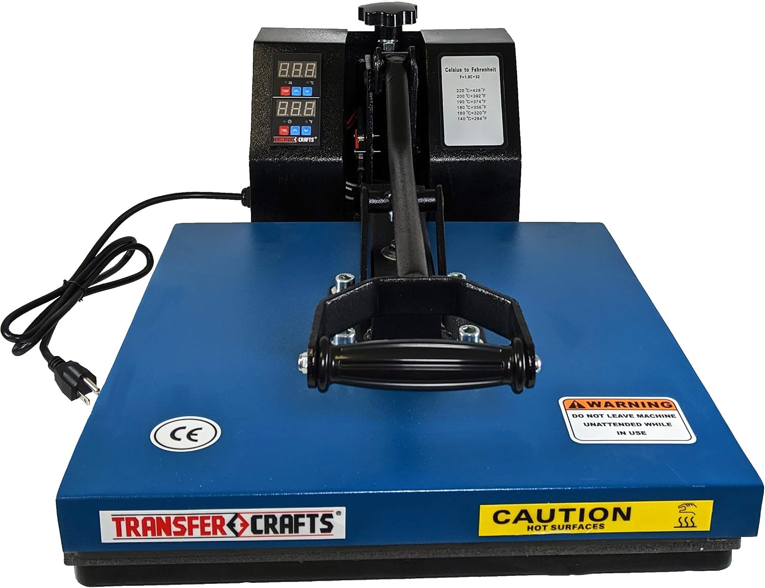 Heat Press Machine for T Shirt Printing, 15' x 15' Clamshell