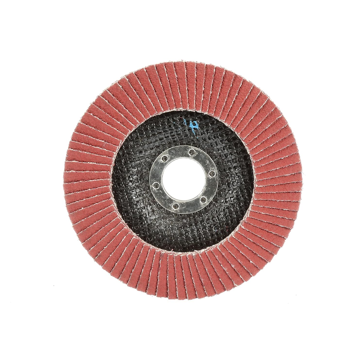3M Cubitron II Flap Disc 969F, 80+, T29, 5 in x 7/8 in, Pack of 10, Polyester Backing, Heavy Grinding, Edge Deburring, Aggressive Weld Removal and Beveling