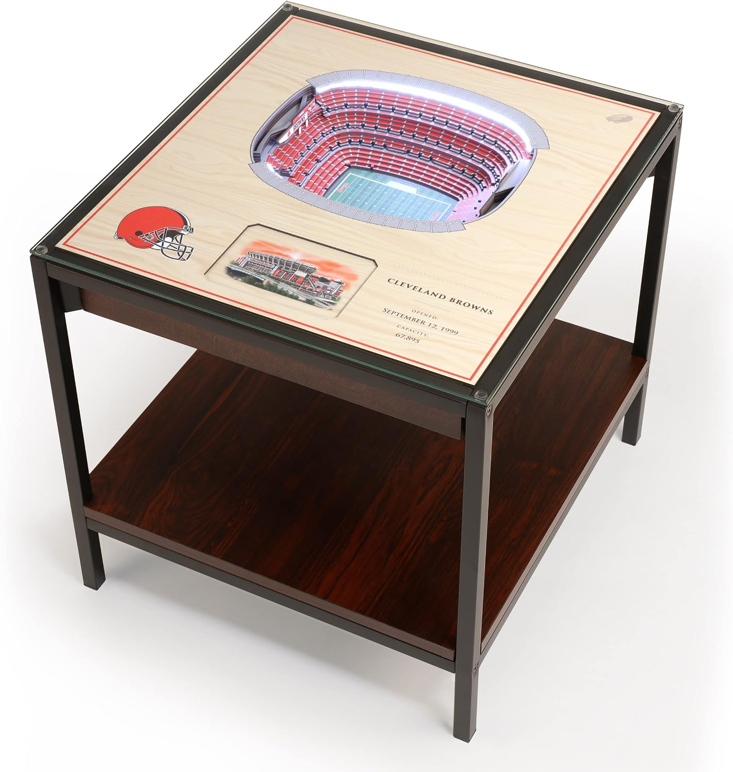 YouTheFan NFL 25-Layer StadiumViews Lighted End Table