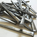 4'- SHEATHING NAILS - Antique rustic restoration SHEATHING accent nails for Wood Siding, face nailing Wood Flooring, shutters & furniture – Decorative clavos – Distinctive FLAT HEAD Nail