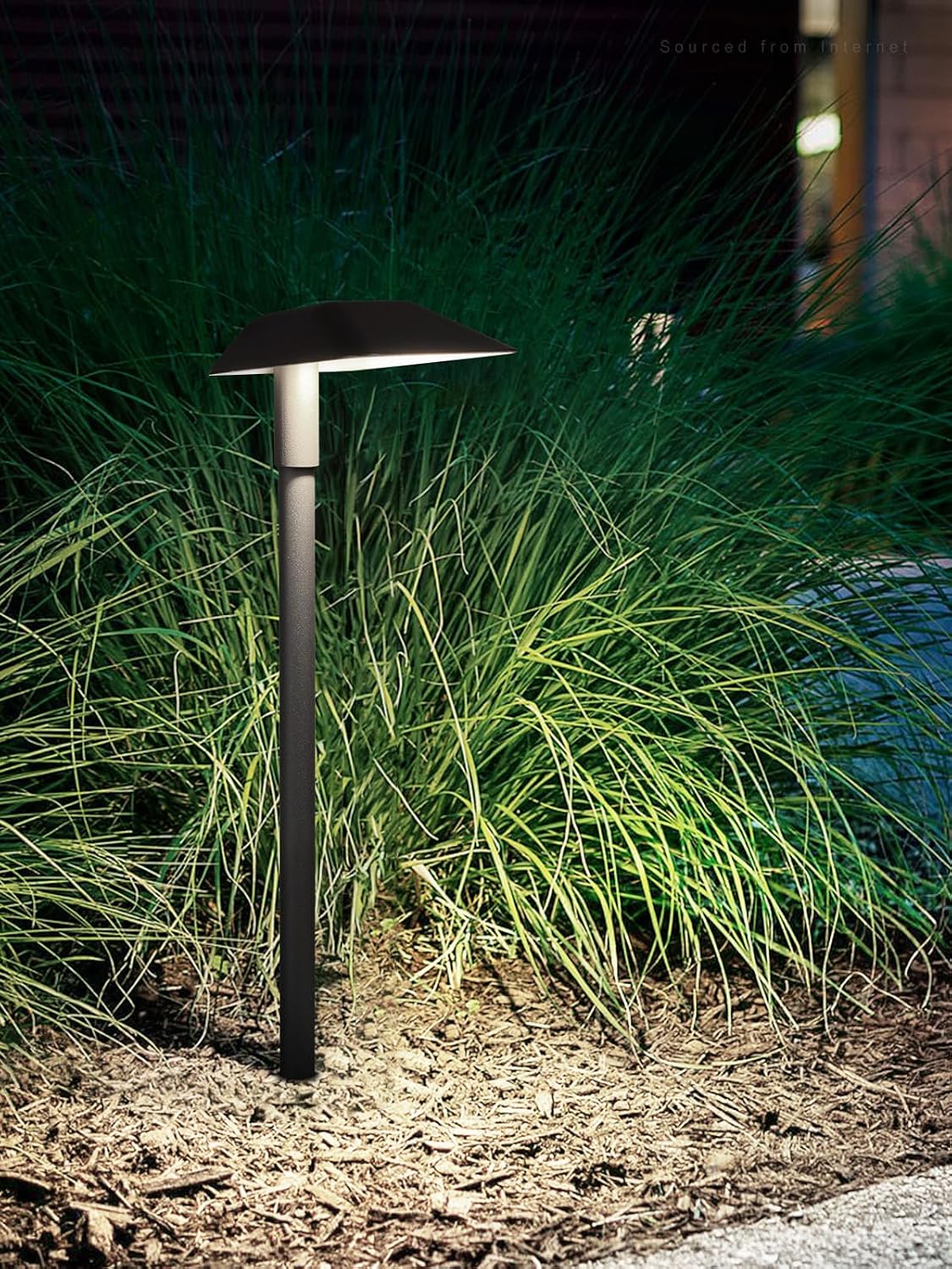 LEONLITE 12-Pack Anti-Glare Low Voltage Pathway Lights, 5W Wired LED Landscape Path Lights, Aluminum IP65 Outdoor Landscape Lighting for Walkway Yard, 5000K Daylight, ETL