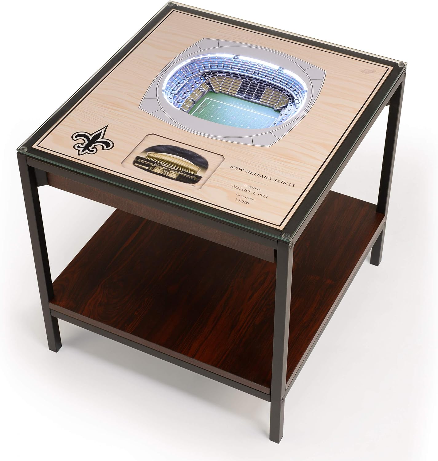 YouTheFan NFL 25-Layer StadiumViews Lighted End Table
