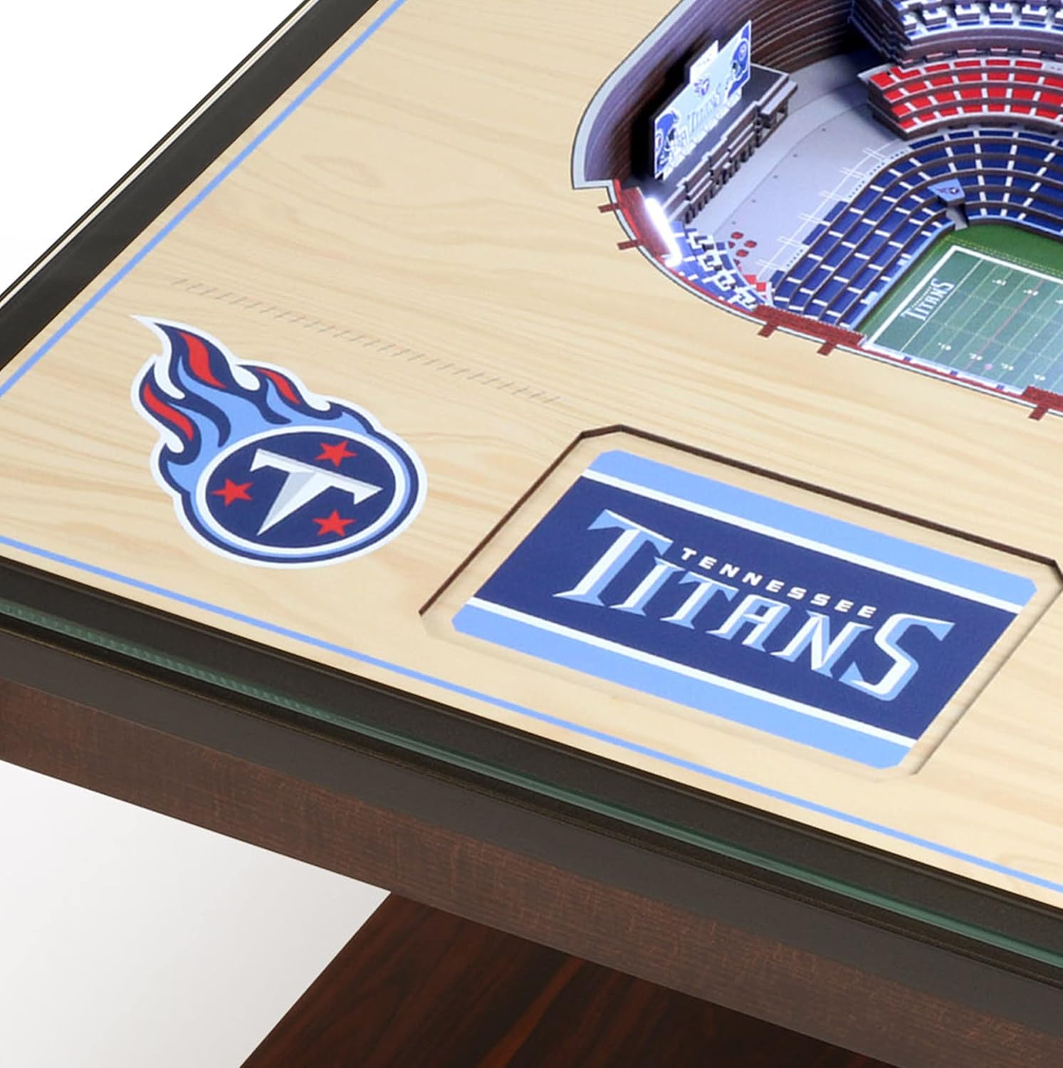 YouTheFan NFL 25-Layer StadiumViews Lighted End Table