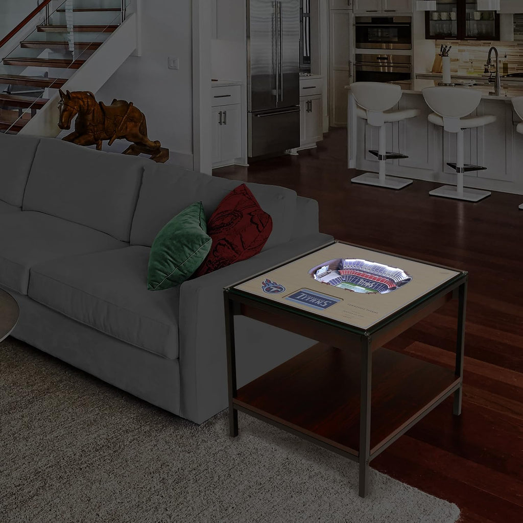 YouTheFan NFL 25-Layer StadiumViews Lighted End Table