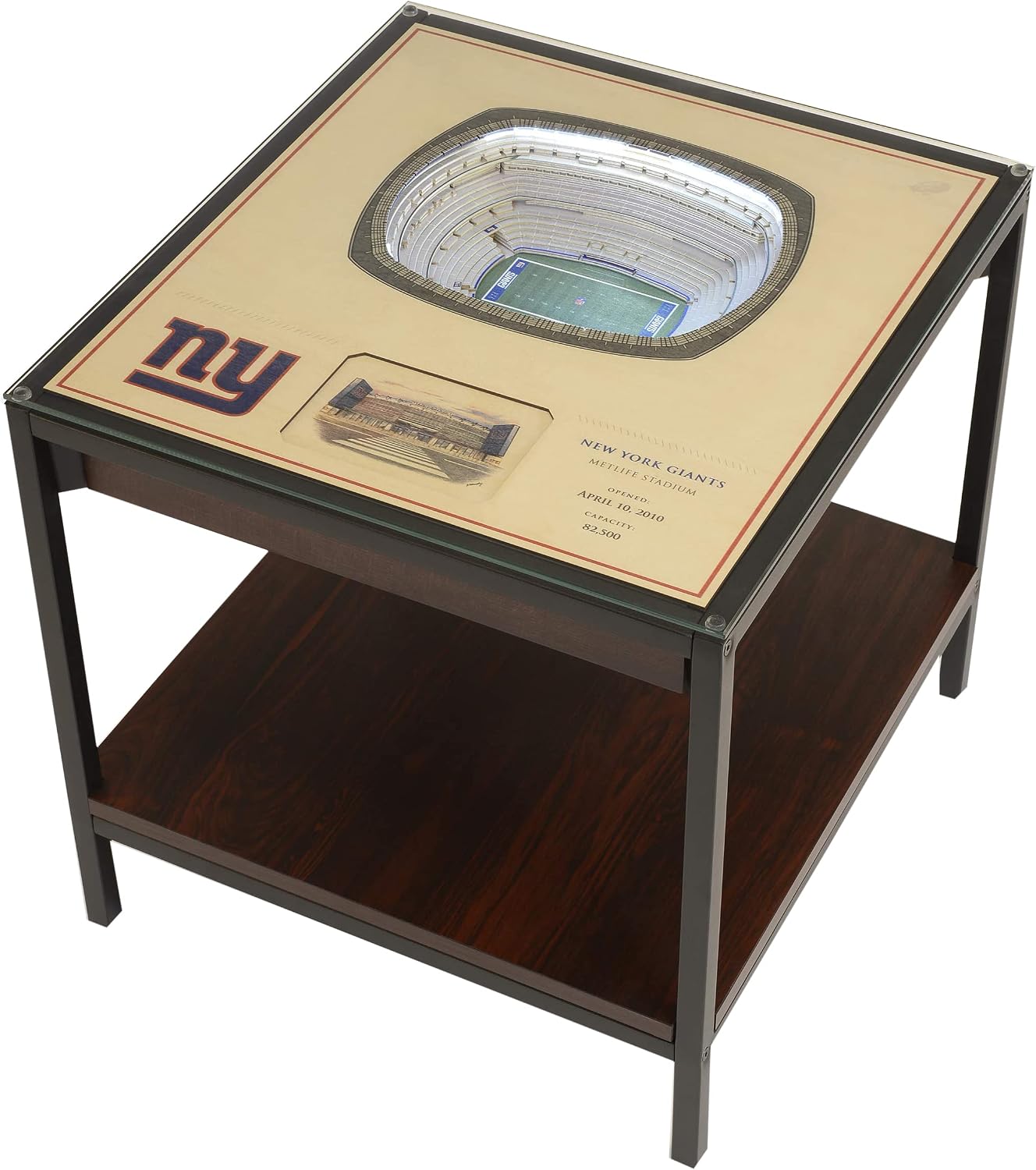 YouTheFan NFL 25-Layer StadiumViews Lighted End Table