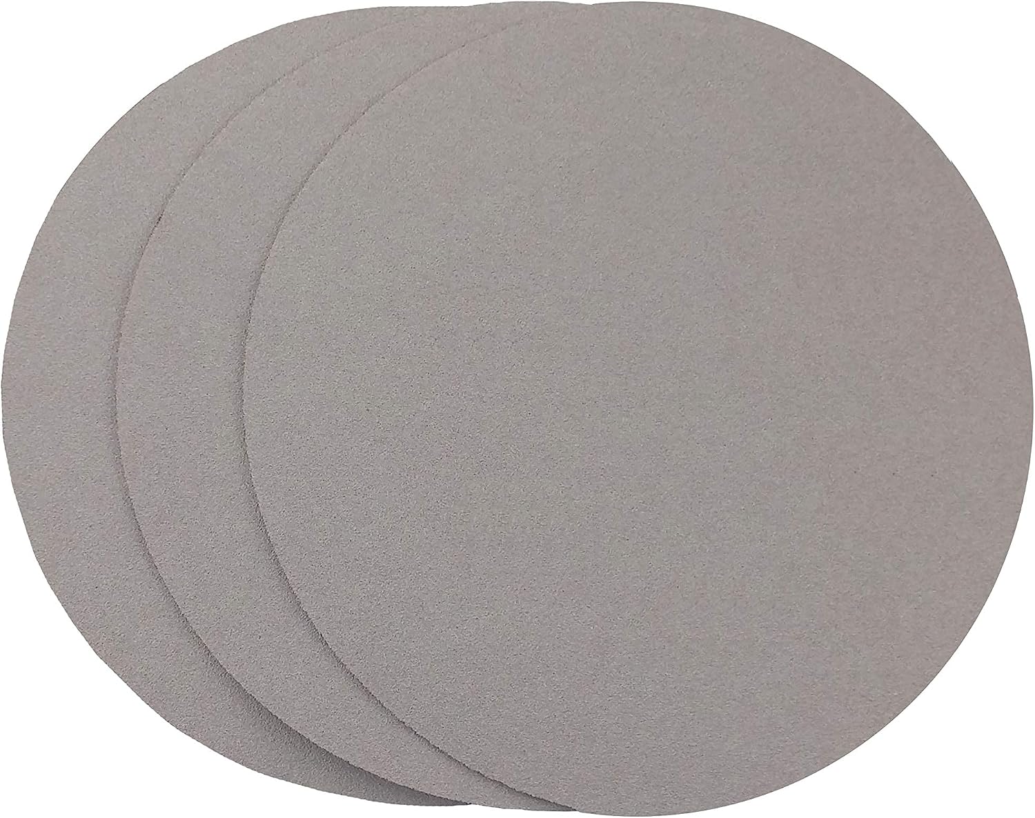 11 inch Sanding Discs Hook and Loop Round Sand Paper Disc, White Aluminum Oxide No Hole Hook and Loop Sanding Discs, 1000 Grit Sandpaper Auto Body Sandpapers for Wood, Paint, Metal & Plastic, 50 Pack