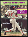 Frank Robinson Signed Sports Illustrated 10/18/71 No Label Orioles Autograph JSA - Autographed MLB Magazines