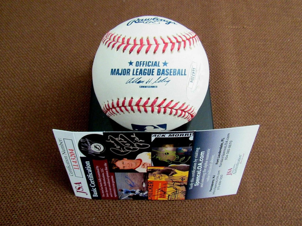 Harold Baines Hof # 3 Chicago Sox Orioles A's Signed Auto Oml Baseball Jsa - Autographed Baseballs