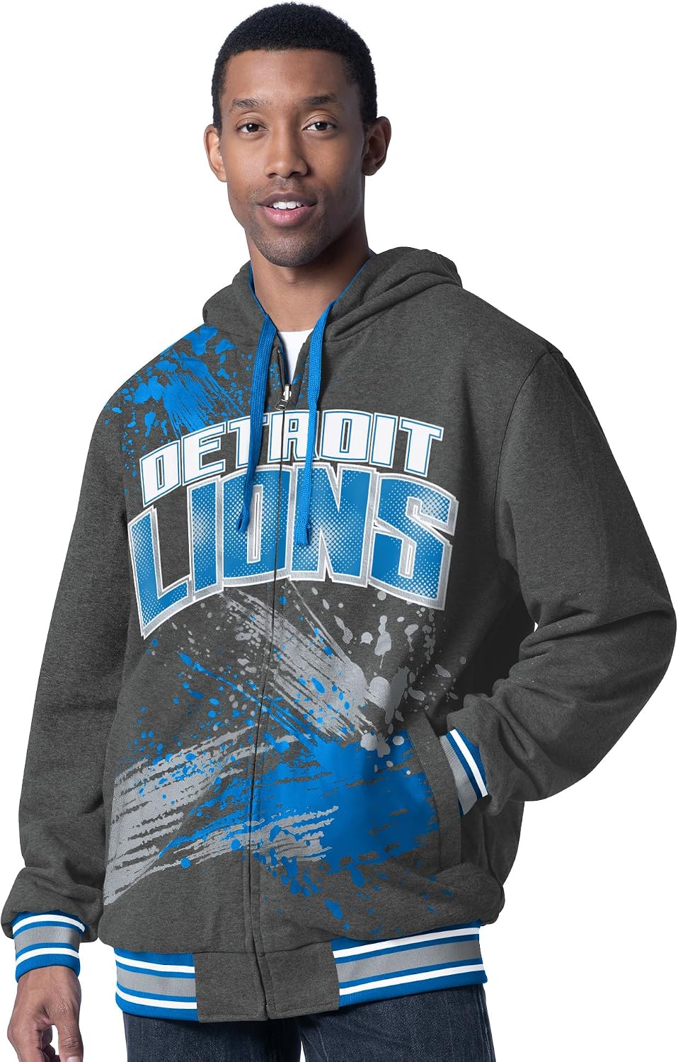 G-III Sports Men's NFL Dual Threat Reversable Full-Zip Hooded Jacket