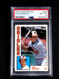 Cal Ripken Jr. 1984 Topps Tiffany #490 Psa 8 Nm-mt Baseball Card Hof Orioles - Slabbed Baseball Cards