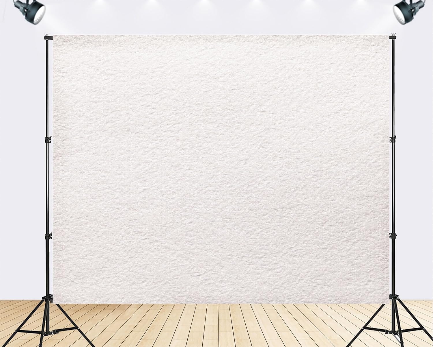 Trykid 20x10ft Pure White Felt Soft Texture Backdrop Fluffy Craft Material Surface Photography Background DIY Project Kids Class Tapestry Party Decoration Photo Studio Prop Fabric