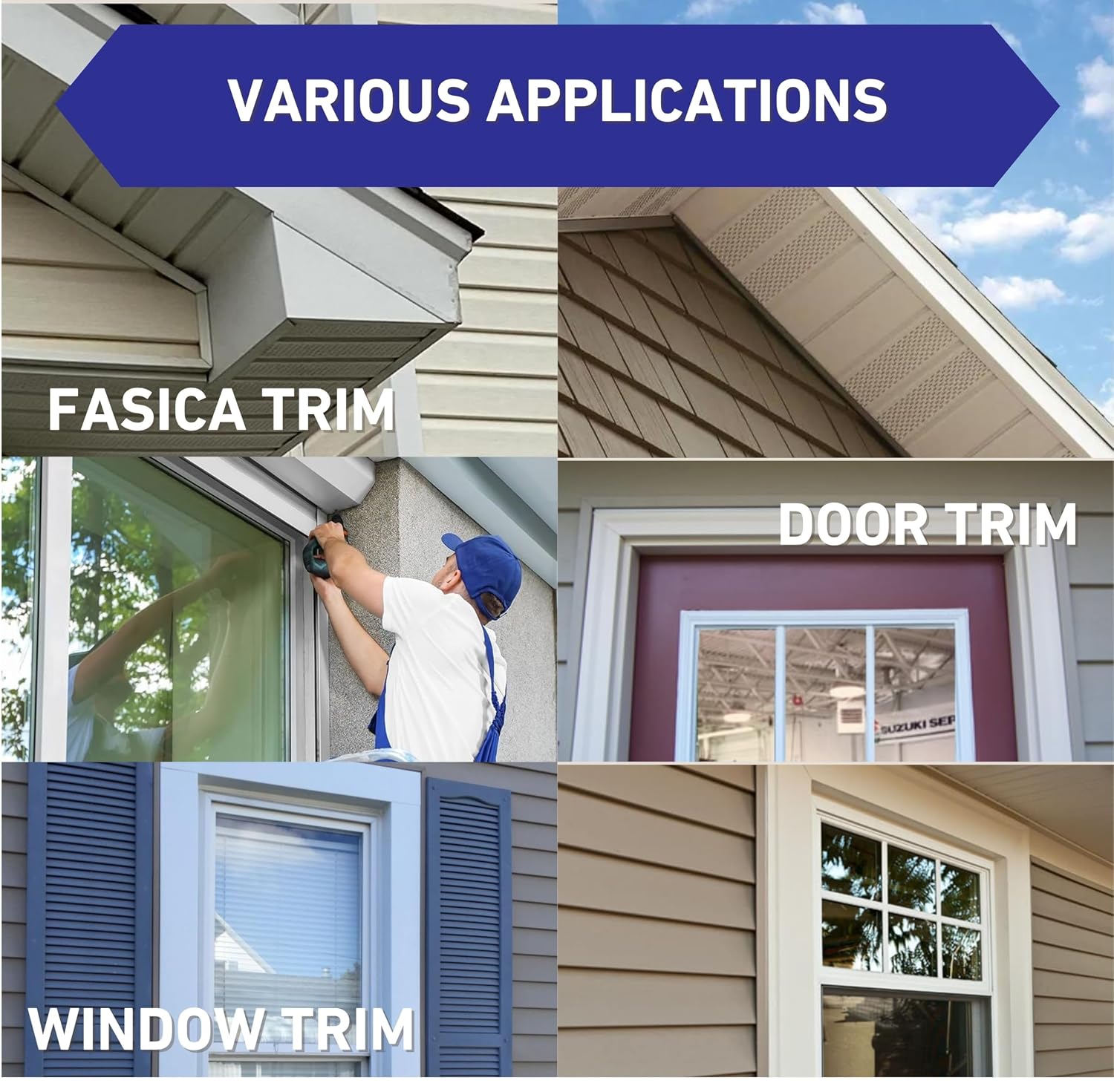 Eagle 1 Aluminum/Vinyl Siding Coil (Multiple Sizes) Each Roll Includes Free 1.25' Matching Stainless Steel Trim Nails - Fascia Cover- Aluminum Flashing Roll (8' x 50 FT, Black)