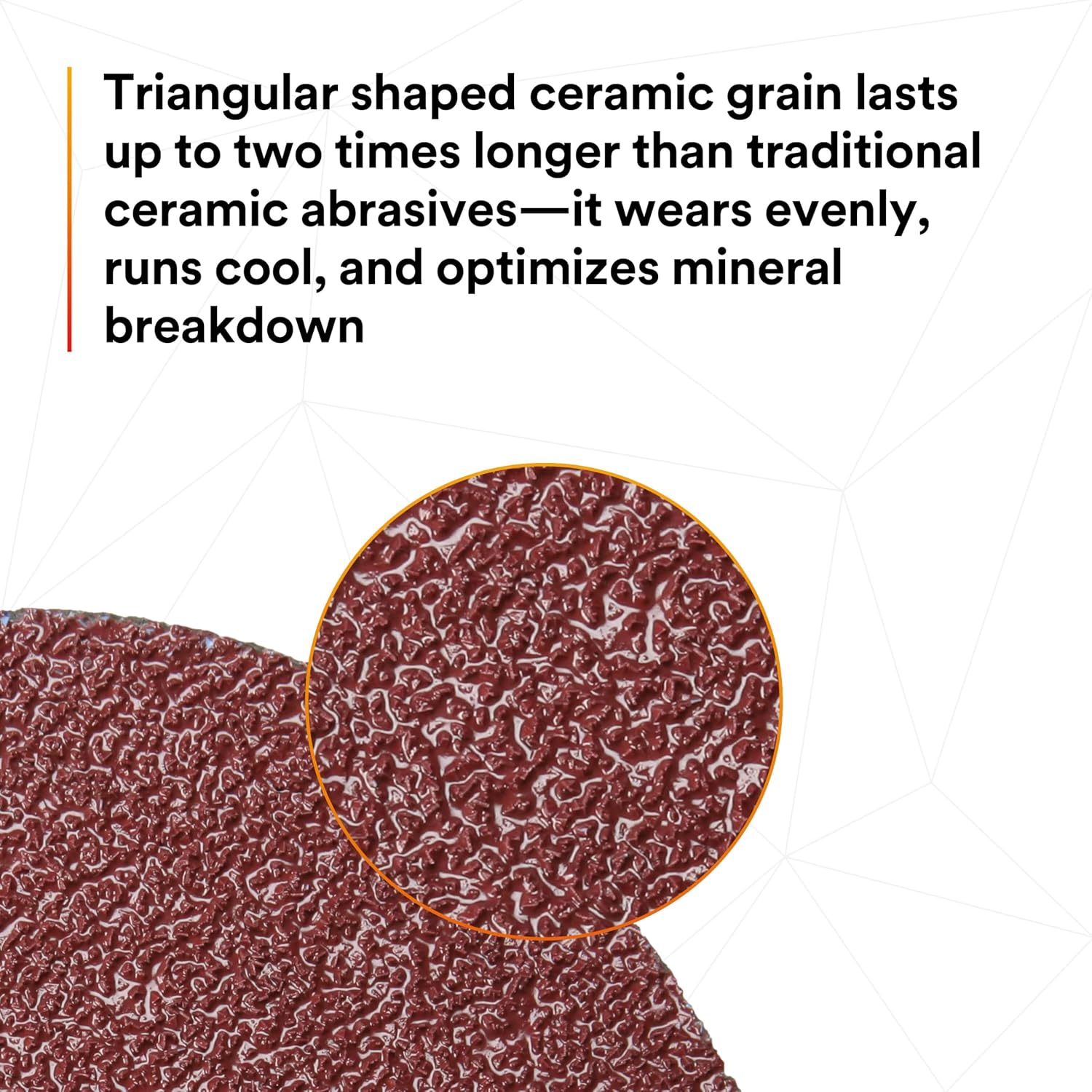 3M Fibre Disc 982C, Pack of 25, 4-1/2 in, TN Quick Change, 60+ Grit Precision-Shaped Grain Abrasive Discs, for Heavy Grinding, Deburring, Beveling, Finishing, and Weld Removal
