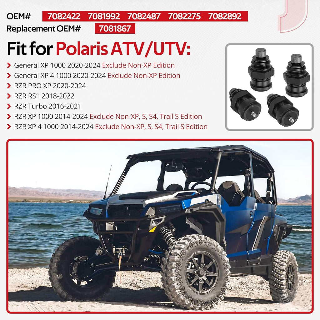 Heavy Duty Ball Joint for Polaris RZR XP/XP4-1000 Turbo PRO-XP RS1 General XP/XP4-1000 OEM# 7082422 7081992 7082487 7082275 7082892