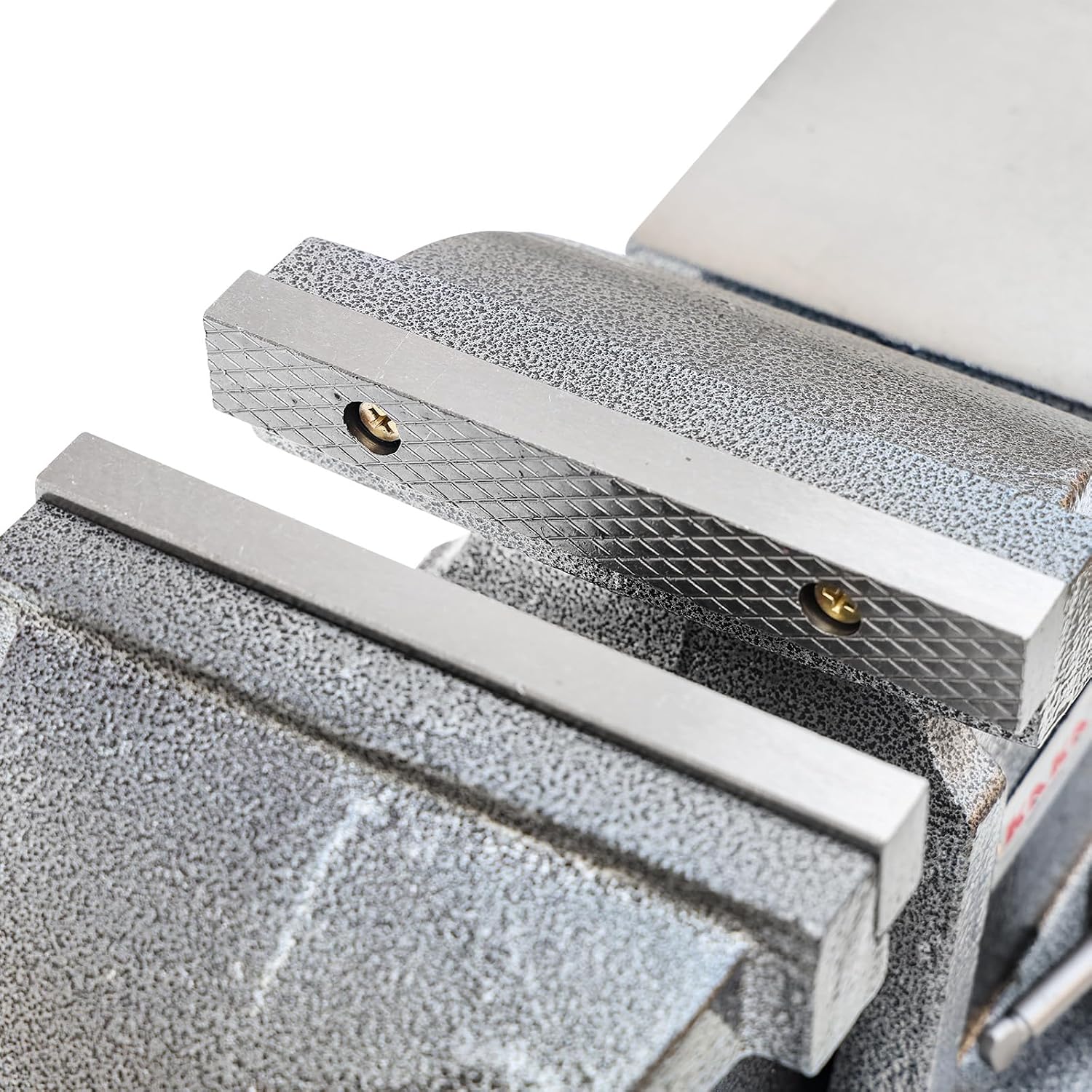 KAKA INDUSTRIAL Bench Vises 6 Inch Jaw Width, 6.7 Inch Jaw Opening Homeowner's Vise, Swivel Base Heavy Dutyl, for Drilling, Pipe Cutting, Woodworking HIS-150