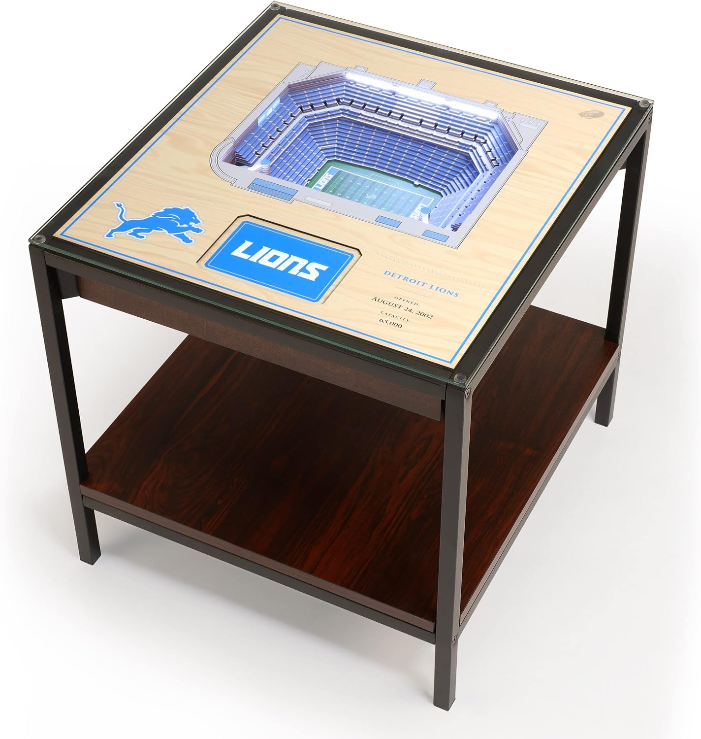 YouTheFan NFL 25-Layer StadiumViews Lighted End Table
