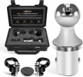 60618 Gooseneck Hitch Ball Kit Compatible with 2013-2026 Dodge Ram 2500 3500，2-5/16 Inch Gooseneck Ball for Truck Bed Safety Chain Anchors | 30000 lbs(Includes Box)
