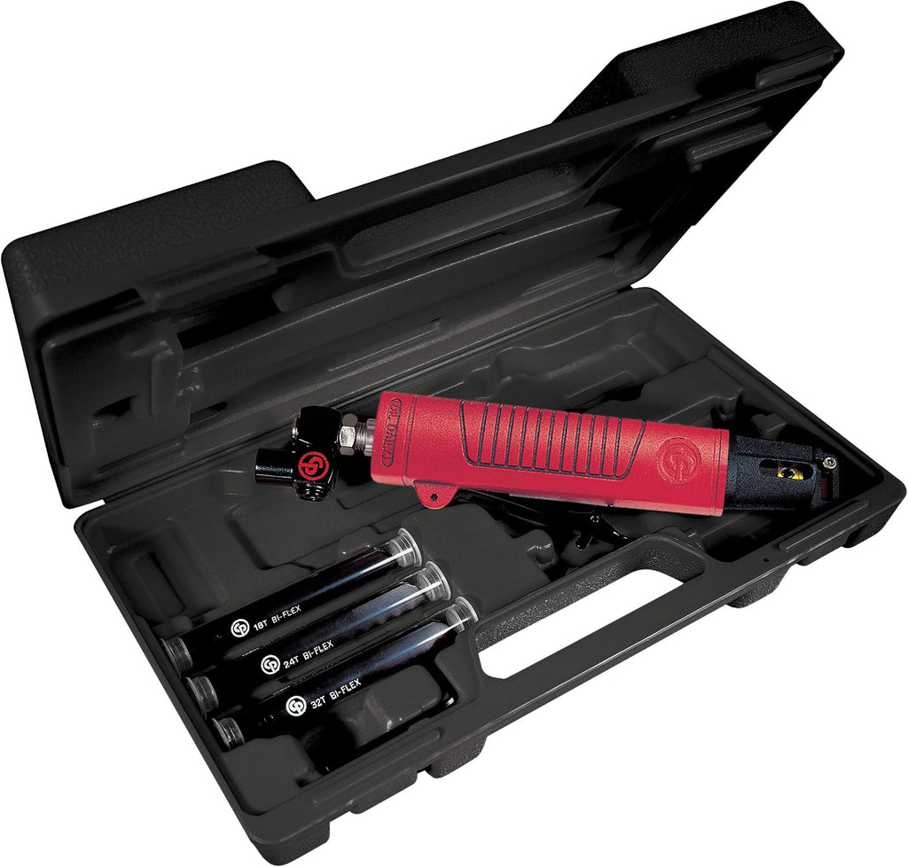 Chicago Pneumatic CP7901K - Kit - Reciprocating Air Saw, 10000 Stroke Per Minute, Automotive Body Shop, Home Improvement Projects, Pipe Cutting, For Fiberglass, Woodworking, Construction, Demolition
