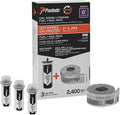 Paslode 2in x .099in Hot-Dipped Ring Shank Coil Siding Nails and Fuel