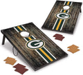 Wild Sports NFL 2' x 3' MDF Deluxe Cornhole Set - with Corners and Aprons