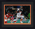 Framed Jackson Holliday Baltimore Orioles Autographed 8' x 10' MLB Debut Photograph - Autographed MLB Photos