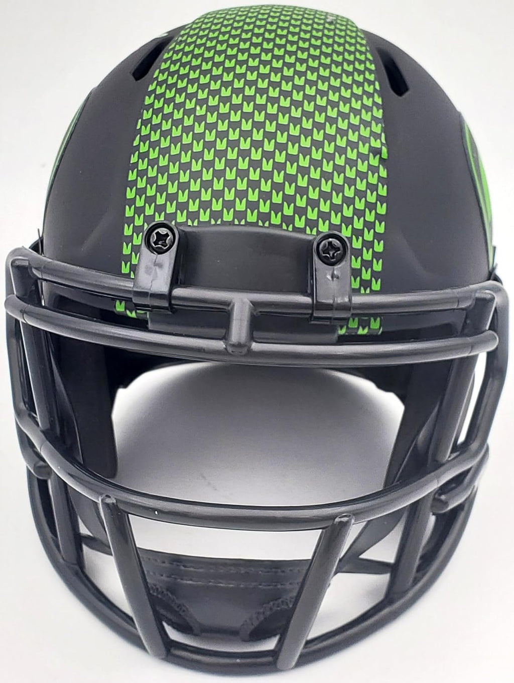 Tyler Lockett Autographed Seattle Seahawks Eclipse Speed Mini Helmet MCS Holo Stock #200481 - Autographed NFL Mini Helmets
