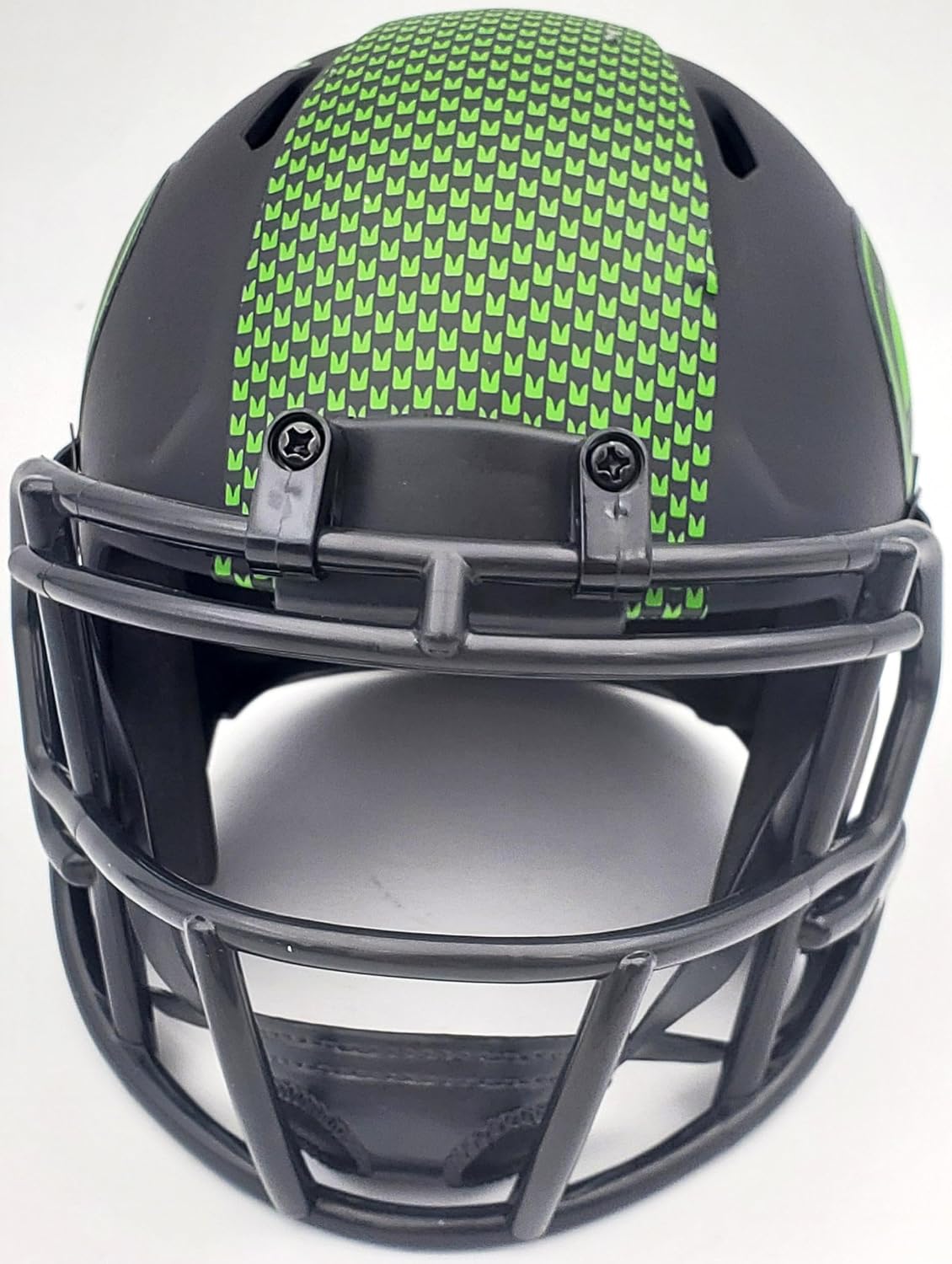 Tyler Lockett Autographed Seattle Seahawks Eclipse Speed Mini Helmet MCS Holo Stock #200481 - Autographed NFL Mini Helmets