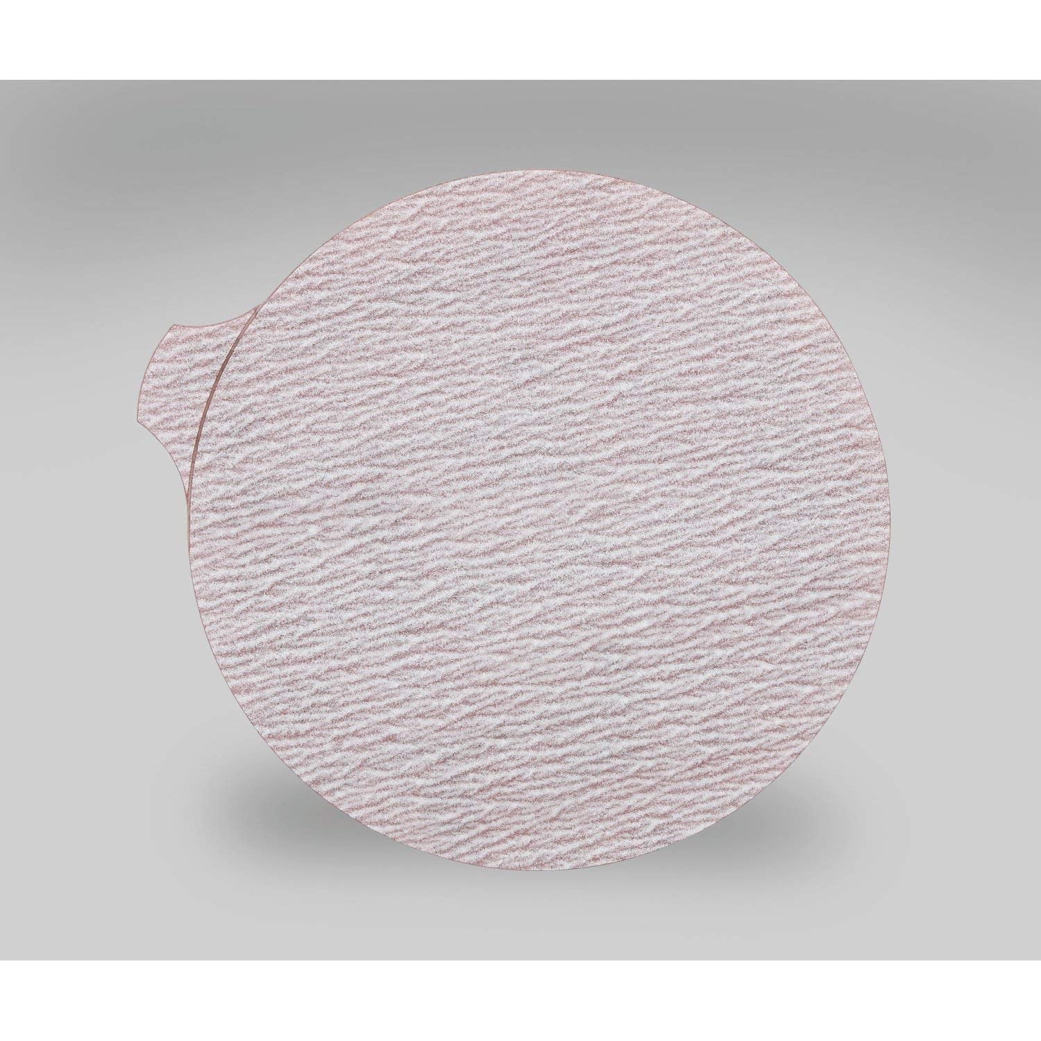 3M Cubitron II Microfinishing PSA Film Type D Disc 366L, Aluminum Oxide, 5' Diameter, 60 Micron Grade, Red (Pack of 500)