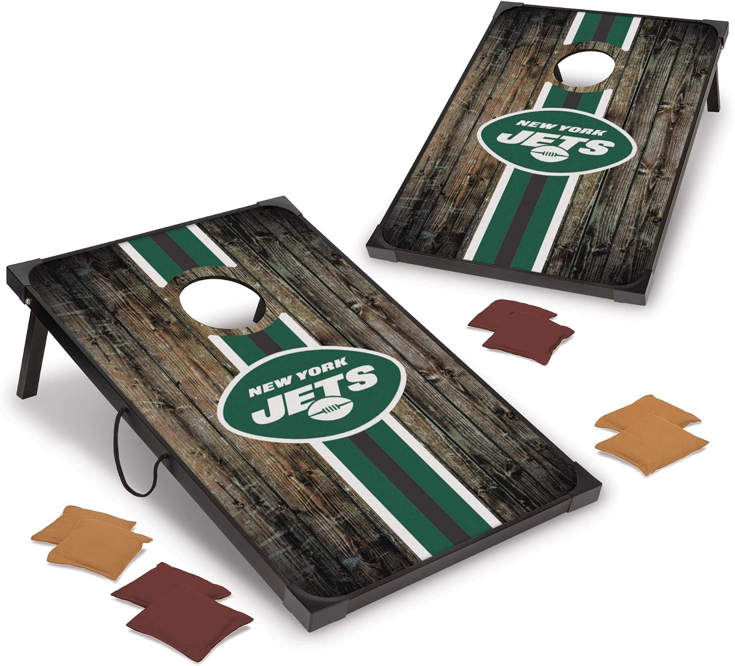 Wild Sports NFL 2' x 3' MDF Deluxe Cornhole Set - with Corners and Aprons