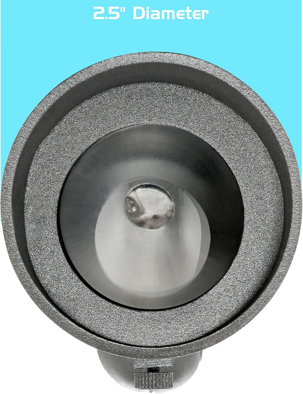 Westgate Lighting LED Directional Landscape Lights Die - Cast Aluminum Housing - IP67 Waterproof - 12V AC - 36° Beam Angle - All Accessories Included (12 Black)
