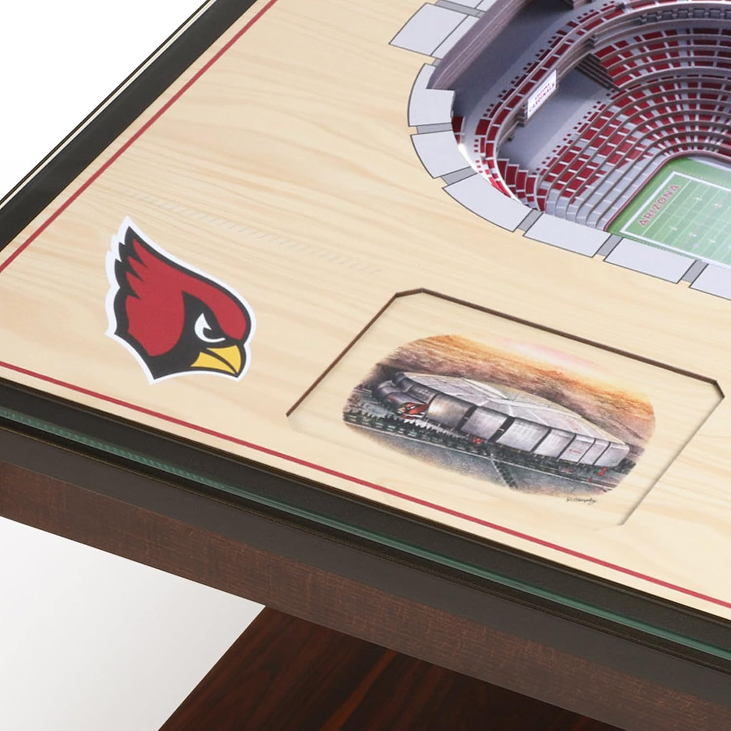 YouTheFan NFL 25-Layer StadiumViews Lighted End Table