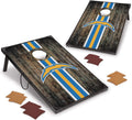 Wild Sports NFL 2' x 3' MDF Deluxe Cornhole Set - with Corners and Aprons