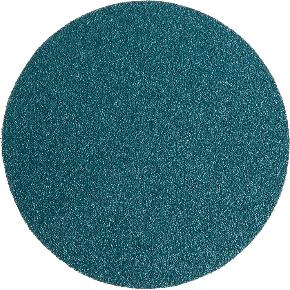 PFERD 47564 Pressure Sensitive Adhesive Disc, Zirconia Alumina Z, 5' Diameter, 80 Grit (Pack of 50)