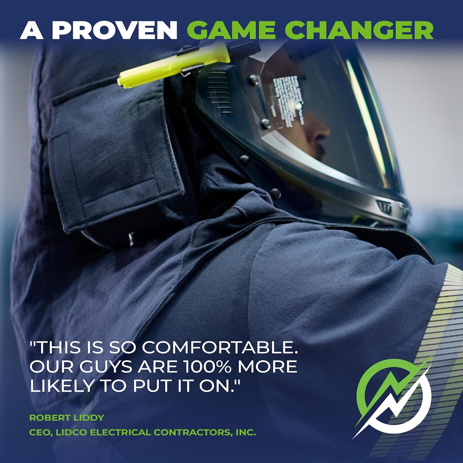 Enespro 40 Cal Arc Flash PPE Kit, CAT 4 Safe- with Arc Flash Face Shield, FR Overalls, Bib & Jacket for Workers
