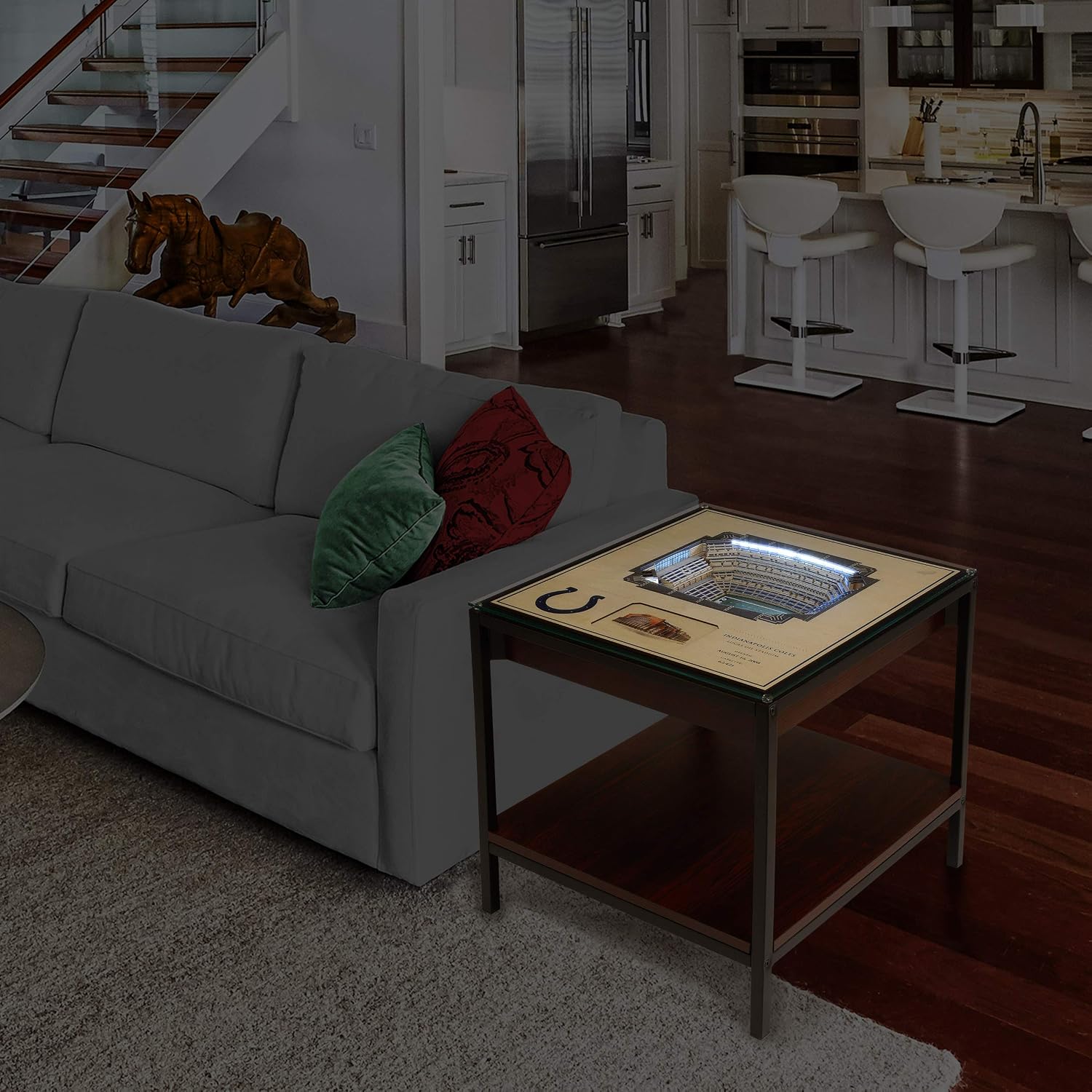 YouTheFan NFL 25-Layer StadiumViews Lighted End Table