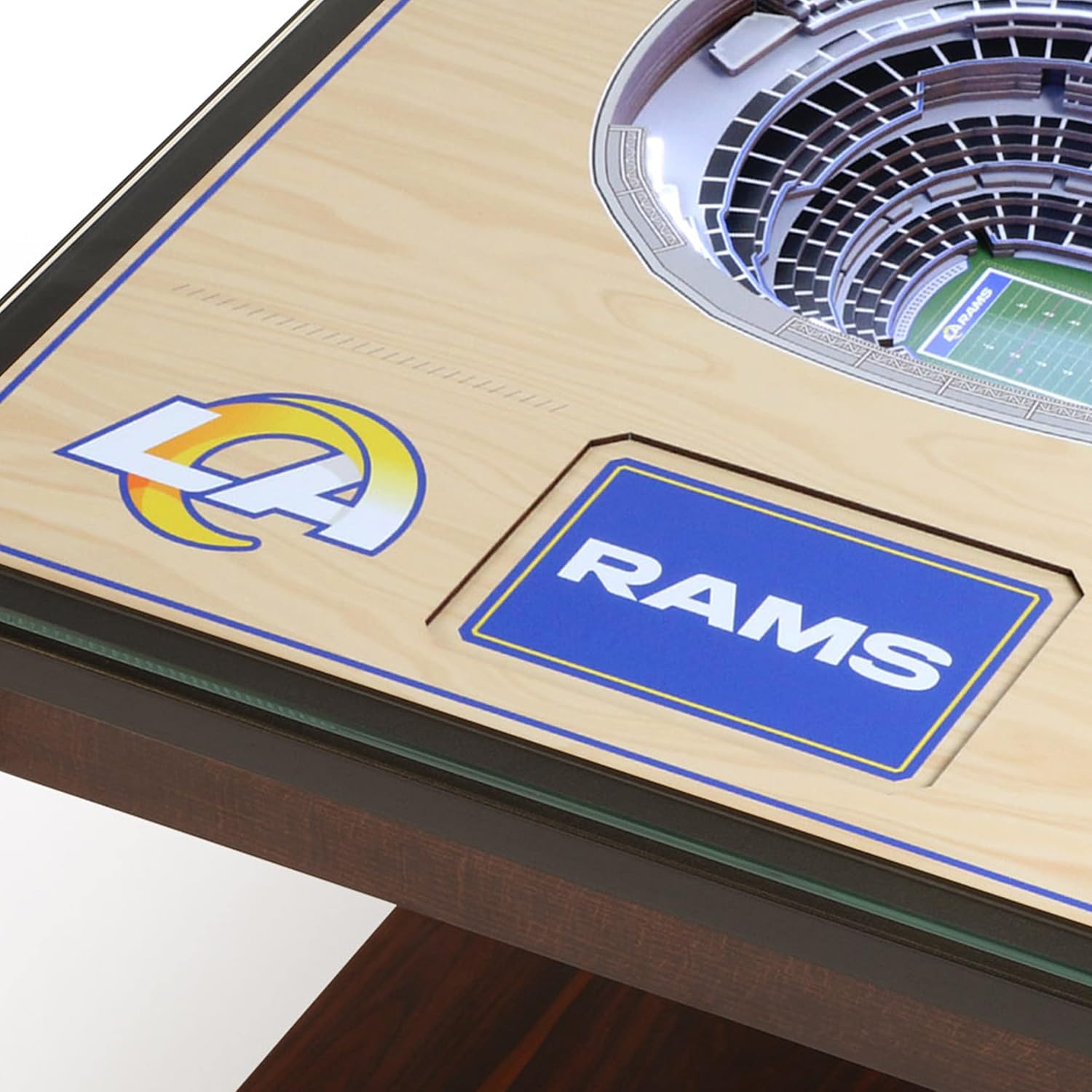 YouTheFan NFL 25-Layer StadiumViews Lighted End Table