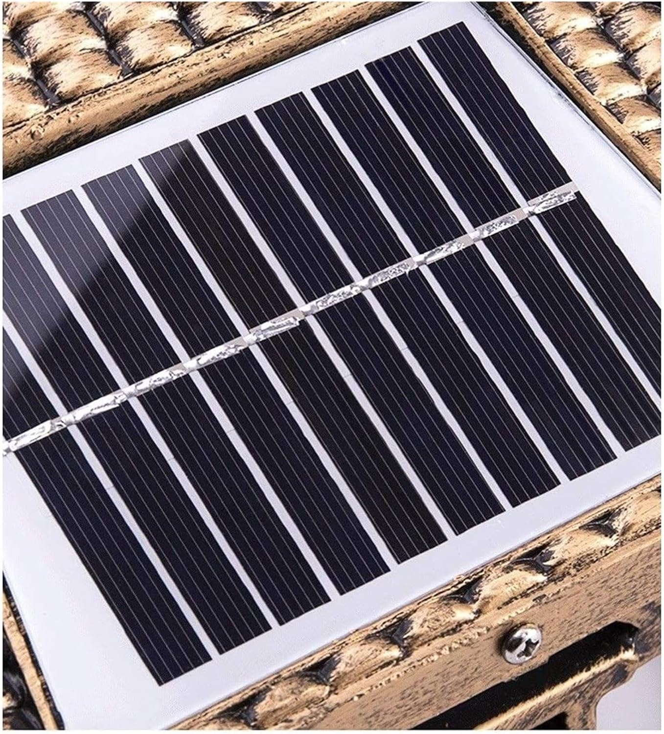 Wall Lamp LED Solar Lawn Light Garden Decoration Landscape Path Lights Waterproof Outdoor Spotlight for Yard Doorway Park (Size : Small) ()
