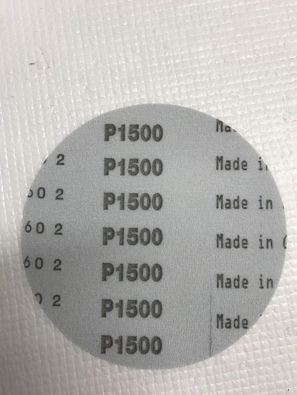 5 Star Sanding DISC, 6' Combo - 1500, 2000, 2500, and 3000 GRIT - Hook and Loop Disc (50 Pieces Per Box) Auto Body