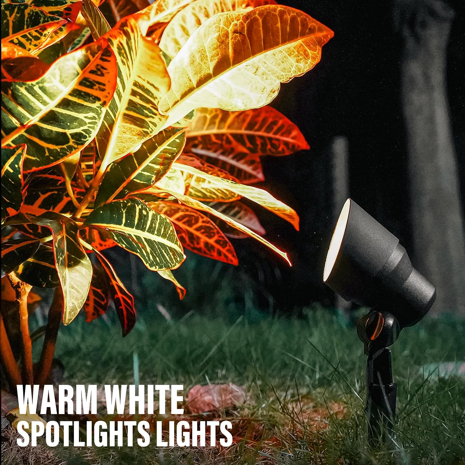Malibu Low Voltage Floodlight LED Outdoor Landscape Lighting 12V Landscape Spotlight 6W Garden Light for Patio Yard 8Pack
