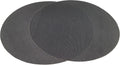 Starcke 16 inch Sanding Discs Double Sided Round Sand Paper Discs, Black Silicone Carbide Floor Sanding Disc 20 Pack, 80 Grit Screen Orbital Sander Pads for Wood, Glass, Metal, Concrete Flooring