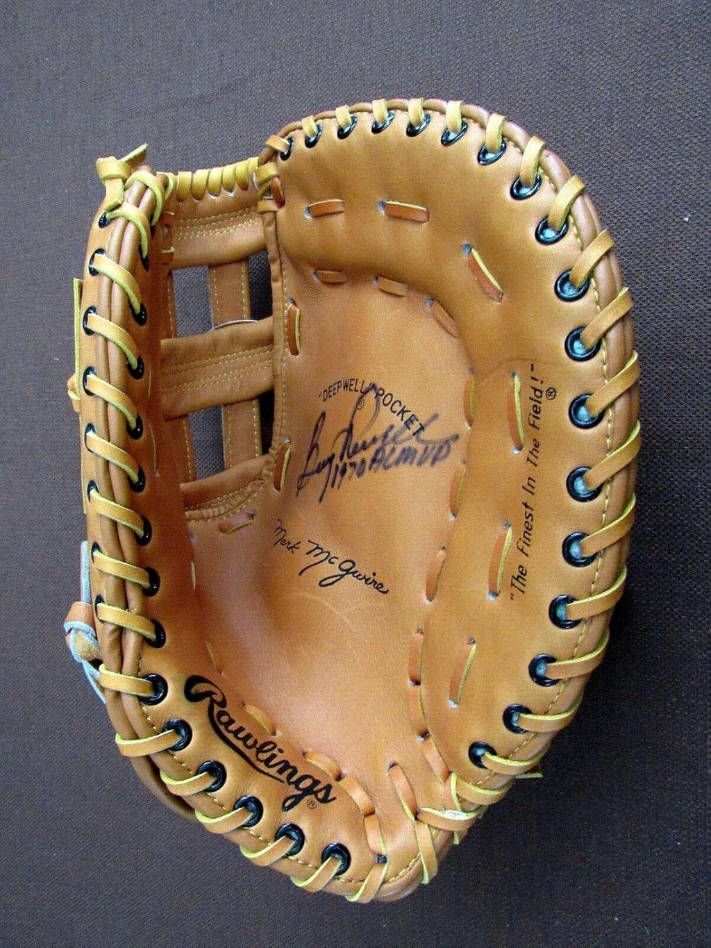 Boog Powell 1970 Al Mvp Baltimore Orioles Allstar Signed Auto Rawlings Glove Jsa - Autographed MLB Gloves
