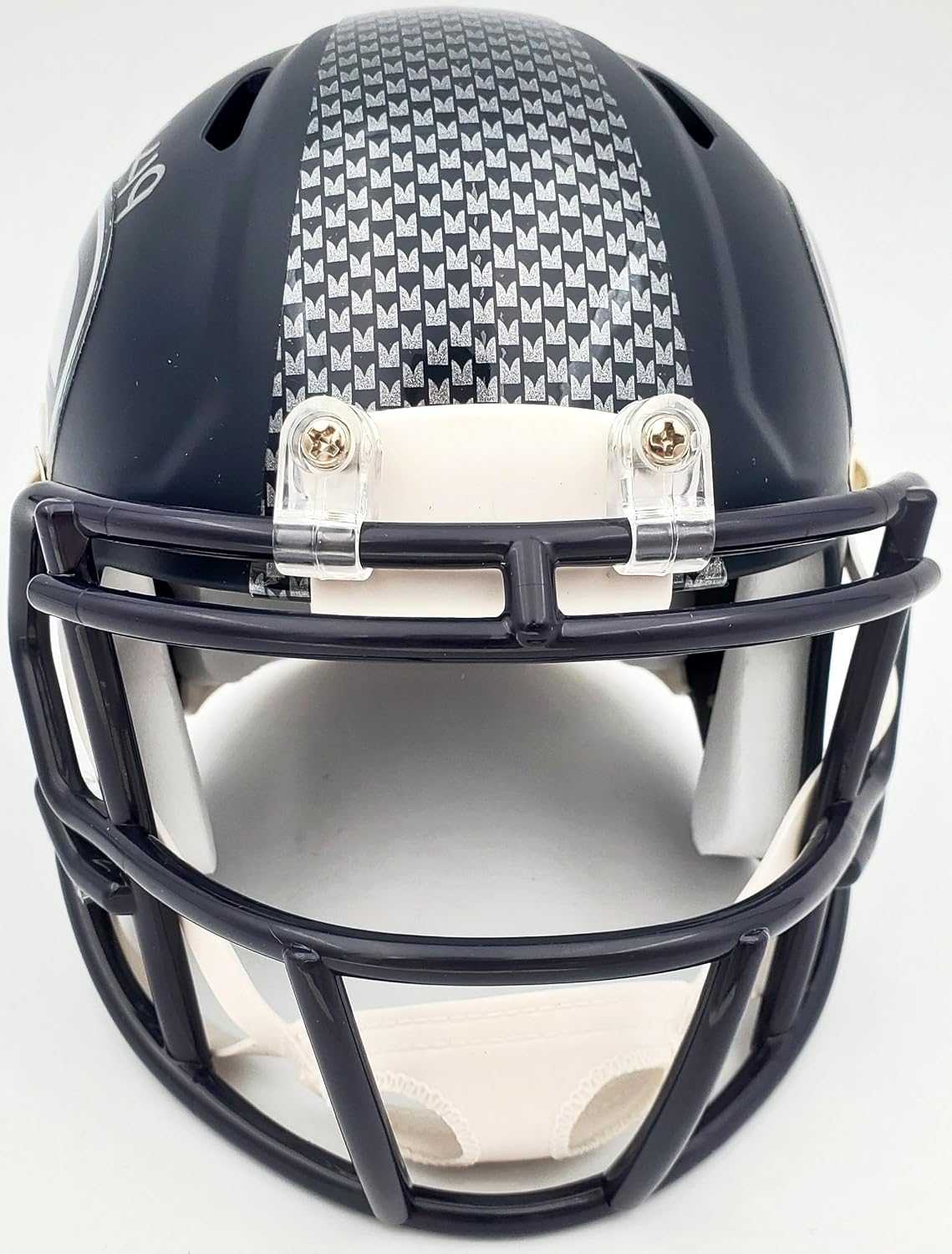 Shaquem Griffin Autographed Seattle Seahawks Mini Helmet In Silver MCS Holo Stock #134383 - Autographed NFL Mini Helmets