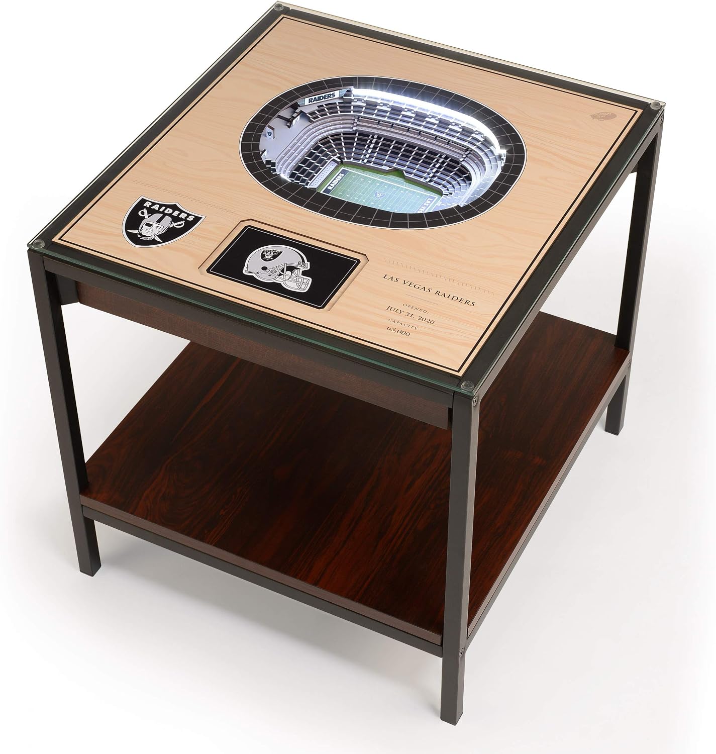 YouTheFan NFL 25-Layer StadiumViews Lighted End Table